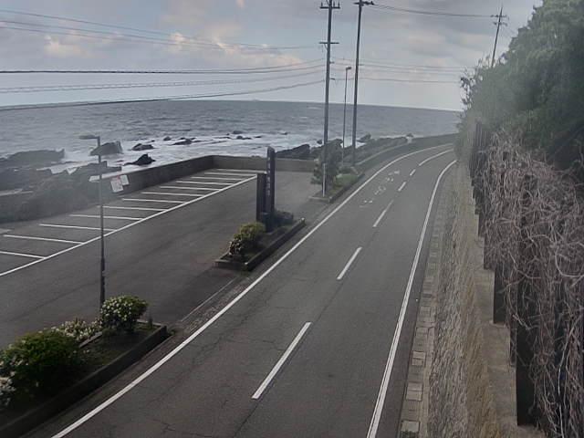 福井県の海ライブカメラ｢６弁慶の洗濯岩※｣のライブ画像